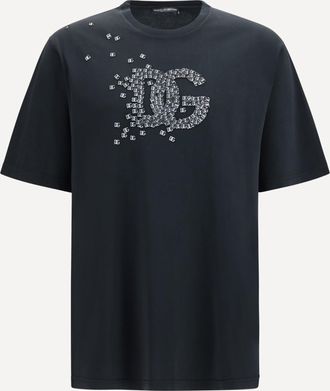 Dolce & Gabbana Cotton T-shirt with logo Male 50
