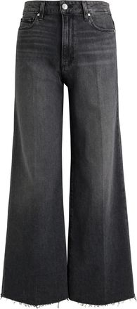 Paige Anessa Wide-leg Jeans - Black - 27 (W27 / UK8-10 / S)