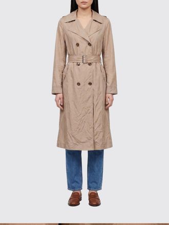Moorer Trench doppiopetto in cotone
