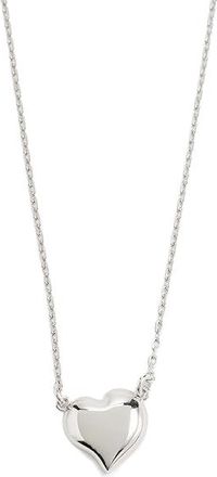 Kate Spade New York Amour Pendant Womens Necklace Silver, Brass