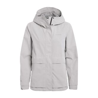 Craghoppers Womens/Ladies Maryam Waterproof Jacket (Oyster) - Off-White - Size 14 UK
