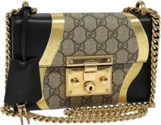 Gucci Pre-owned Cross Body Bags, female, Multicolor, Size: ONE SIZE Pre-owned Vintage Cross Body Bag
