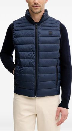BOSS Gilet imbottito - Blu