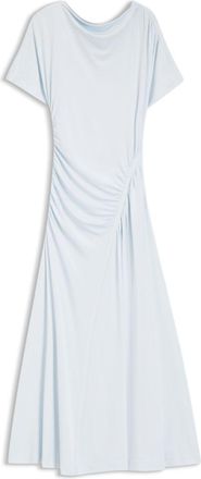 BOSS Gathered-detail dress in a slim fit