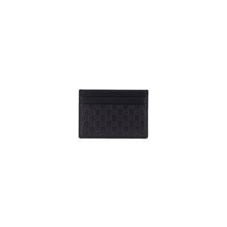 Gucci Accessoires, Heren, Zwart, ONE Size, Leer, Portacarte GG Card Case