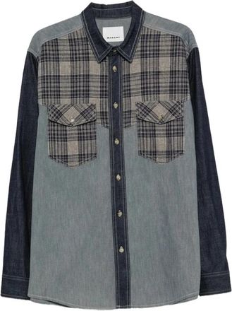 Isabel Marant Denim Shirt - Heren - Spijkeroverhemden - Blauw - S - Denim - Overhemden