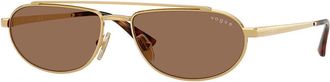 Vogue Eyewear VO4371S 280/73 Womens Sunglasses Gold Size 56