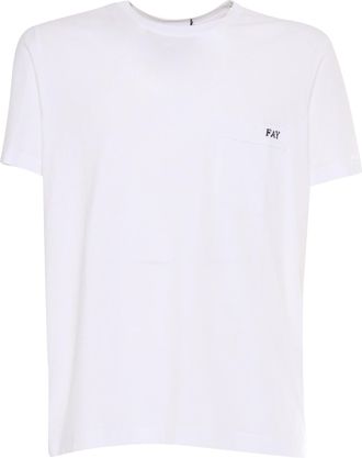 Fay Camiseta Fay Fay Jersey Bolsillo