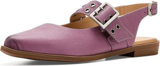 Miz Mooz Freya Sling Back Flats Womens Flat Shoes Violet : EU 42 (US Womens 10.5-11) B - Medium, Leather