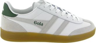 Gola Witte Leren Viper Sneakers - Heren - Sneakers - Wit - 44 EU - Schoenen