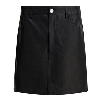 IVY OAK Leather Skirts, female, Black, Size: XS Lilou Skirt
