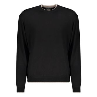 Paul & Shark Long-sleeve Sweatshirt - male - Paul & Shark - Round-neck Knitwear - Black - 2XL - Knitwear