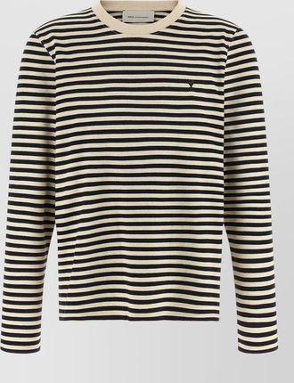 Ami striped long-sleeve t-shirt