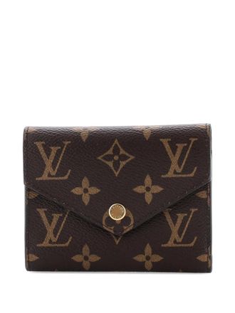 Louis Vuitton Lou Wallet Monogram Canvas with Leather small wallets - Bruin