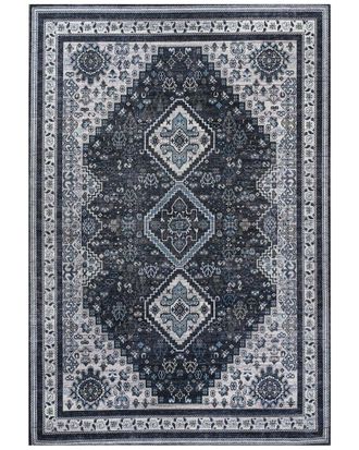 Jonathan Y Designs Jonathan Y Dalyan Geometric Medallions Machine-Washable Chenille Rug