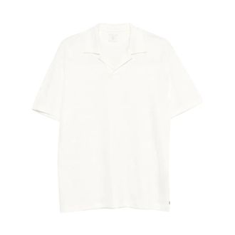 Eleventy Polo Shirts, male, White, Size: 2XL Polo Collo Bowling
