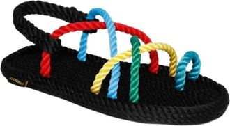Bohonomad Bohonomad, Schoenen, Dames, Veelkleurig, 41 EU, Rope Flat Sandalen