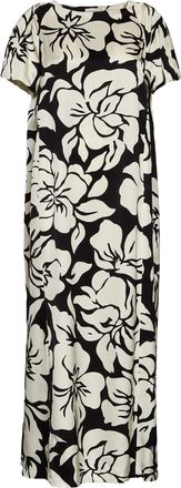 Dries Van Noten Davita Hawaiian Floral Print Maxi Dress