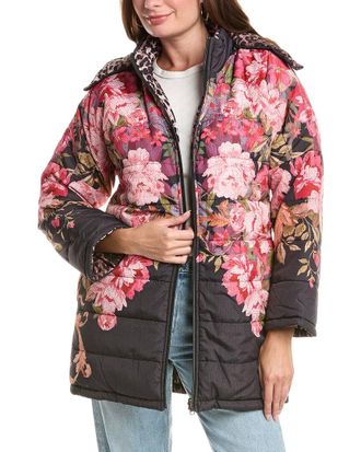 Johnny Was Britt Reversible Puffer Jacket