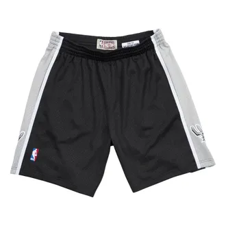 Mitchell & Ness x NBA San Antonio Spurs Road 1998-99 Swingman Shorts Black SMSHGS18251-SASBLCK98
