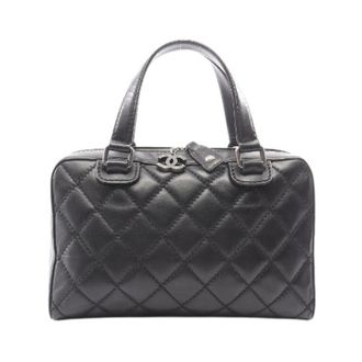 Chanel Pre-owned Wild Stitch Leren Handtas - Dames - Pre-owned - Zwart - Maat: ONE Size Leer