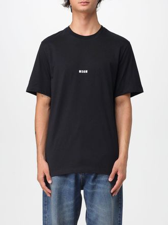 Msgm T-shirt in cotone con mini logo Msgm