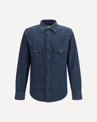 Jacob Cohen Camicia Western R2 in denim di cotone Man XL