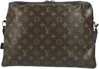 Louis Vuitton Pre-owned Cross Body Bags, male, Brown, Size: ONE SIZE Pre-owned Shoulder Bag