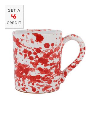 Vietri Vietri Amalfitana Splatter Mug With $3 Credit