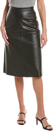Officine G&eacute;n&eacute;rale Officine Generale Octavia Leather Skirt