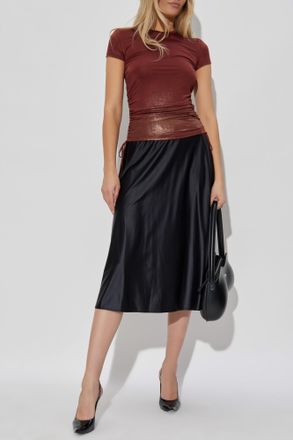 Diesel Top T-REY, Womens, Burgundy