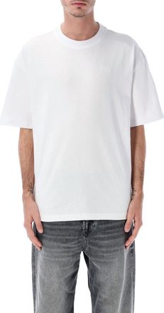 Diesel White Crew Neck T-Shirt