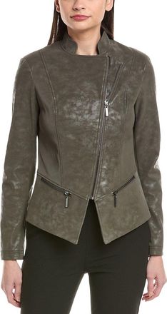 Joseph Ribkoff Vegan Leather Jacket