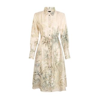 Liu Jo Shirt Dresses, female, Multicolor, M, Printed shirt dress
