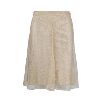 Moschino Lace A-line Skirt - 10s