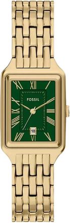 Fossil Raquel Es 5452 - Dames - Horloges - Geel - ONE Size - Accessoires