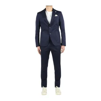 Manuel Ritz Kostuums, Heren, Blauw, L, Jurk