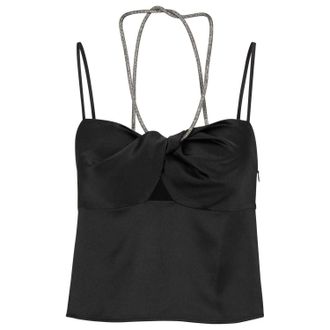 HUGO BOSS Dames/Dames Crystali-1 Top (Zwart)