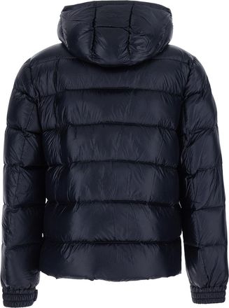 H&egrave;SKIMO Semi-Shiny Tech Fabric Down Jacket - Blue