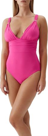 Melissa Odabash Panarea One Piece In Fuschia