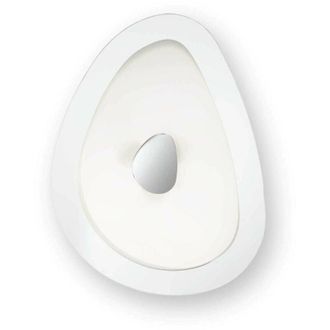 Ideal Lux Ideal Lux - Geko - 2 Light Small Ceiling Flush Light Glass, E27