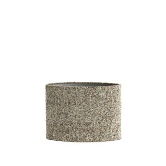 Light & Living Pantalla De L&aacute;mpara - Osire - Gris - Textil - - Light&living