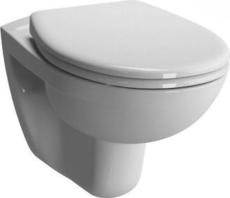 Vitra Inodoro Suspendido Normus + Asiento Con De Cierre Suaves, Blanco (6855-003-6290)