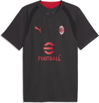 Puma Maglia da training aderente AC Milan da uomo, Accessori, Grigio, 3XL
