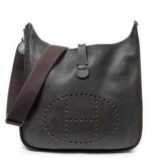 Hermès Pre-owned Womens Evelyne III TGM Shoulder bag - Brown - One Size