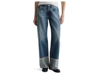 AG - Adriano Goldschmied Adria Low Rise Baggy Wide Leg in 13 Years Otherworldly Womens Jeans 13 Years Otherworldly : 30 32, Cotton/Denim