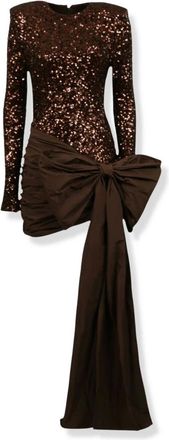 Rotate Rotate Birger Christensen, Donna, Abiti, Marrone, M, new