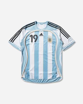 adidas Men s Argentina Home Jersey 2006 Messi White