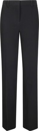 Alberto Biani Straight Leg Trousers With Regular Waist