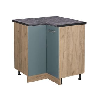 Vicco Armario De Esquina R-line, Gris Azulado, 75.6 Cm, Et Antracita